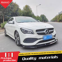 Для Mercedes-Benz CLA W117 обвес спойлер 2016-2018 CLA 200 180 250 ABS задний спойлер передний бампер диффузор протектор 2024 - купить недорого