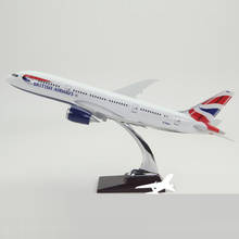 45-47CM BRITISH AIRWAYS B787 Plane Model Airplane Model Aircraft Model Diecast Resin air a380 Airplanes 1:150 Plane Toy 2024 - buy cheap