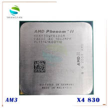 AMD Phenom II X4 830 2,8 ГГц/6 МБ/4 ядра четырехъядерный процессор для настольного компьютера HDX830WFK4DGM разъем AM3 2024 - купить недорого