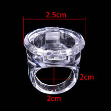 1PCS Eyelash Extend Glue Holder Container With Lid Cover Cap Makeup Tattoo Pigment Ink Ring Cups Permanent Microblading Tool 2024 - buy cheap