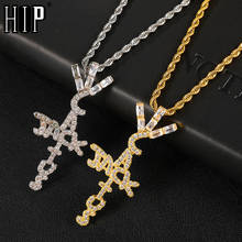 Hip Hop Bling CZ Cross Iced Out Cubic Zirconia Necklaces & Pendants For Men women Charm Jewelry 2024 - buy cheap