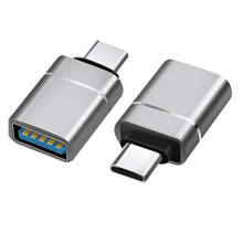 Переходник с Type C на USB 3,0, адаптер Thunderbolt 3 Type-C, адаптер OTG для Pro Air, Samsung S10, S9, USB OTG 2024 - купить недорого