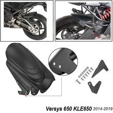 Kit de cubierta protectora para guardabarros trasero de motocicleta, para Kawasaki Versys 650, KLE650, 2014-2019, protector contra salpicaduras de neumáticos 2024 - compra barato