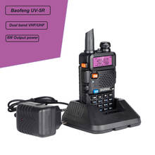 Baofeng-rádio de duas vias, walkie-talkie 8w, banda dupla, atividades ao ar livre, rádio 5r, original 2024 - compre barato