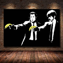 Pulp Fiction Poster Classic Movie Wall Art Canvas Painting Posters and Prints Wall Picture Room Decorative Home Decor 2024 - buy cheap