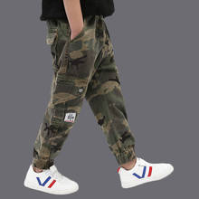 New Boys Pants Camouflage Pattern Pants For Children High Quality Sweatpants For Children Teenage Kids 4-14year Clothes 2024 - buy cheap