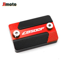 Cubierta de Depósito de líquido de frenos delanteros para motocicleta, accesorios CNC de alta calidad para HONDA CB500F, CB 500F, 2013-2020, 2019, 2018 2024 - compra barato