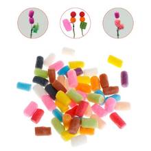 50pcs/bag Fishing Nuggets Water Soluble Floating PVA Pop-up Foam Tackle Fishing Tools Accessories 2020 2024 - compre barato