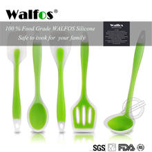WALFOS Food Grade Silicone Cooking Tools Accessories Heat-Resistant Kitchen Utensil Set Non-Stick Spatula Turner Ladle Spoon 2024 - buy cheap