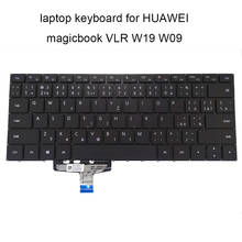 Teclados de repuesto CS FS para Huawei MagicBook VLR W19 W09 KPRC W10L KPR W19 VIT W50 CZ Czech Farsi, cuaderno negro árabe, nuevo 2024 - compra barato