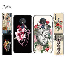 Flor de corazón humano para Motorola G9 G8 G Stylus Power One Fusion Hyper Edge E7 E6 5G Plus Play Lite, funda de teléfono 2024 - compra barato