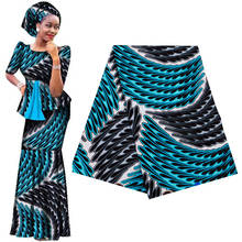 Африканские принты из Анкары, вощеная ткань, мягкий хлопок, лоскутный материал для шитья свадебных платьев, аксессуары для рукоделия, высокое качество 2024 - купить недорого