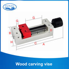 Wood carving vise High precision Vise Grinder CNC Vise For Surface Grinding Machine Milling Machine desktop pliers 2024 - buy cheap