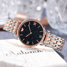 Relojes clásicos de lujo para mujer, pulsera con diamantes a la moda, de acero inoxidable, con correa de malla plateada, de cuarzo 2024 - compra barato