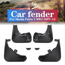 Mud Flaps Fender Splash Guards Mudflap Mudguard Accessories For Skoda Fabia 2 MK2 2007 - 2014 2024 - buy cheap