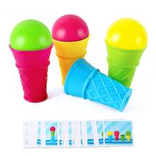 Simulation Ice Cream Game Funny Multiplayer Interactive Stack Ball Educational Board Interactive Game Toy 2024 - buy cheap