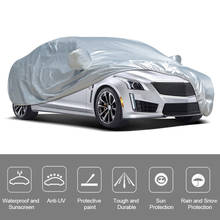 Full Car Cover Indoor Outdoor Sunscreen Heat Protection Dustproof Anti-UV Scratch-Resistant Sedan Universal Suit 2024 - buy cheap