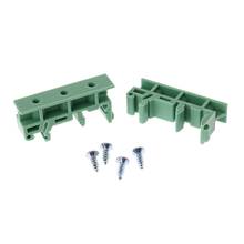 PCB 35mm DIN Rail Mounting Adapter Circuit Board Bracket Holder Carrier Clips 2024 - buy cheap