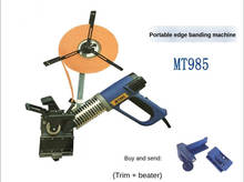 Máquina de anillado de bordes Manual, herramienta de decoración para mejorar el hogar, MT985 2024 - compra barato