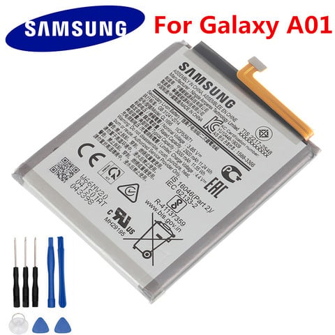 Buy Samsung Original Ql1695 Battery For Samsung Galaxy A01 Genuine Replacement Phone Battery 3000mah With Free Tools In The Online Store Shop Store At A Price Of 7 76 Usd With Delivery Specifications