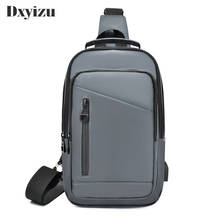 2020 New Male Chest Bag Fashion Leisure Waterproof Man Oxford Cloth Korea Style Messenger Shoulder Bag For Teenager Bag 2024 - buy cheap