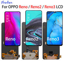 AMOLED For OPPO Reno2 LCD Display Touch Screen Digitizer Assembly For OPPO Reno3 A91 LCD Repair For OPPO Reno Reno2 Reno3 LCD 2024 - buy cheap