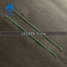 Fita de led para retroiluminação, novo 2 lâmpadas de led para lg 55fps 6450 55uh6150 55fps 6430 2024 - compre barato