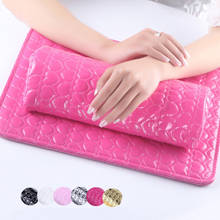 Professional Hand Cushion Holder Soft PU Leather Sponge Arm Rest Love Heart Design Nail Pillow Manicure Art Beauty Nail Mat Tool 2024 - buy cheap