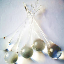 Pingentes de lustre de cristal cristal, peças da lâmpada de cristal, acessórios de lustre de cristal, 10 peças de alta qualidade de 30*150mm 2024 - compre barato