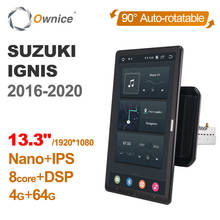 Kit multimídia para carro ownice, android 1920, rotação automática, 1080*13.3, 10.0 polegadas, suzuki (suzuki), velocidade de rotação de 2016 a 2020, rádio, 1din, áudio e vídeo 2024 - compre barato