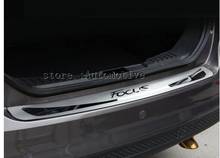 High quality stainless steel Rear bumper Protector Sill For 2012 2013 2014 2015 2016 Ford FOCUS 5dr 5door 2024 - buy cheap