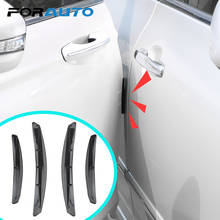 FORAUTO 1 Set Car Styling Door Edge Guards Scratch Protector Anti-collision Adhesive Trim Molding Protection Strip Car Sticker 2024 - buy cheap