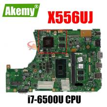 X556uj mb placa principal para asus x556uj x556ub computador portátil placa-mãe 60nb09r0-mb1603 940m gpu rev 3.1 sr2ez i7-6500U cpu 2024 - compre barato