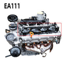 Новая пластиковая крышка двигателя для VW Polo Bora Golf 6 Jetta 2011 2011-2013 16V 1,6 EA111 03C 103 925 E 03C103925E автомобильные аксессуары 2024 - купить недорого