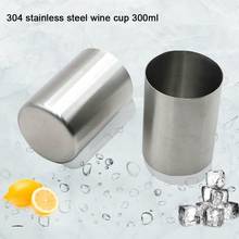 300ml Cup 304 Stainless Steel Cups Home Travel Shiny Beer Water Tea Juice Milk Mug Tumblers Cup 2024 - buy cheap