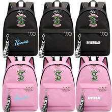 Mochila RIVERDALE South Side Harajuku, mochilas escolares para niñas, estudiantes y mujeres, mochila informal para ordenador portátil de viaje, el mejor regalo 2024 - compra barato