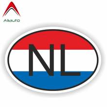 Aliauto Personality Car Sticker Car Bike NL Netherlands Country Code Waterproof Sunscreen Anti-UV Reflective Decal PVC,16cm*11cm 2024 - buy cheap