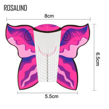 Rosalind-extensão de unha em gel híbrido, forma para manicure e arte em unhas, 10 tamanhos 2024 - compre barato