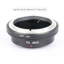 FD-M4/3 переходное кольцо 3 адаптера объектива для Canon FD объектив Micro 4/3 M4/3 камера для Olympus адаптер объектива камеры 2024 - купить недорого