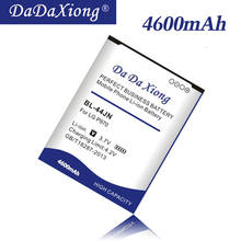 DaDaXiong-batería para teléfono LG, 4600mAh, BL-44JN, BL44JN, BL 44JN, P970, P690, P693, E730, E510, C660, P698, MS840, L5, E400, E610 2024 - compra barato