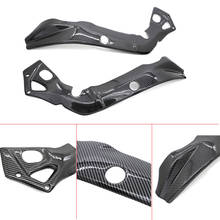 Armação de fibra de carbono para bmw s1000rr, capa de painel lateral de sarja com tecido, para modelos de 2015 a 2018 2024 - compre barato