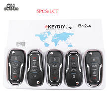 5PCS/Lot KEYDIY B Series B12-4 Universal Remote Control Car Key - 4 Button - for KD900 KD900+ URG200 KD-X2 Key Programmer 2024 - buy cheap