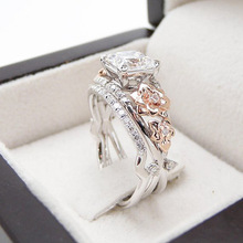 Женское кольцо в форме цветка, геометрическое квадратное кольцо из серебра 925 пробы с цирконием для помолвки и свадьбы 2024 - купить недорого