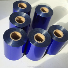 Blue Color 8cmx120m One Roll Hot Foil Paper DIY Card Plastic Material Stamping Beautiful Choice with Shipping Cost 2024 - buy cheap