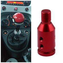 Shift knob adaptador de alumínio universal não threaded shifters apto para bmw 12x1.25mm estilo do carro 2024 - compre barato