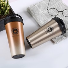 coffee mug my thermos water bottle stainless steel drink bottle thermal Cup business vacuum Flask portable Thermoses thermocup 2024 - buy cheap