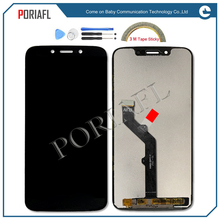 Nueva llegada para Motorola MOTO G7 jugar pantalla LCD + pantalla táctil digitalizador asamblea para MOTO G7play lcd 5,7" 1512*720 2024 - compra barato