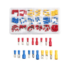 120Pcs Electrical Wire Crimp Terminals Connector Assorted Insulated Butt Cable Wire Connectors Kit Set 22-10AWG 2024 - buy cheap