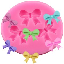 Small Cake Mold Silicone Mold Fondant Cake Decorating Tools Silicone Mold Silicone Cake Mold Bow Tie Shape 2024 - buy cheap