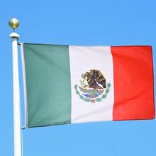 3x5 футов полиэстер Мексиканский Флаг Мексиканская Страна Баннер для внутренней наружной установки вымпел украшения дома полиэстер баннер Мексиканский Флаг 2024 - купить недорого